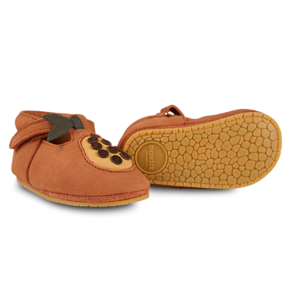 Nanoe Shoes | Papaya | Walnut Nubuck