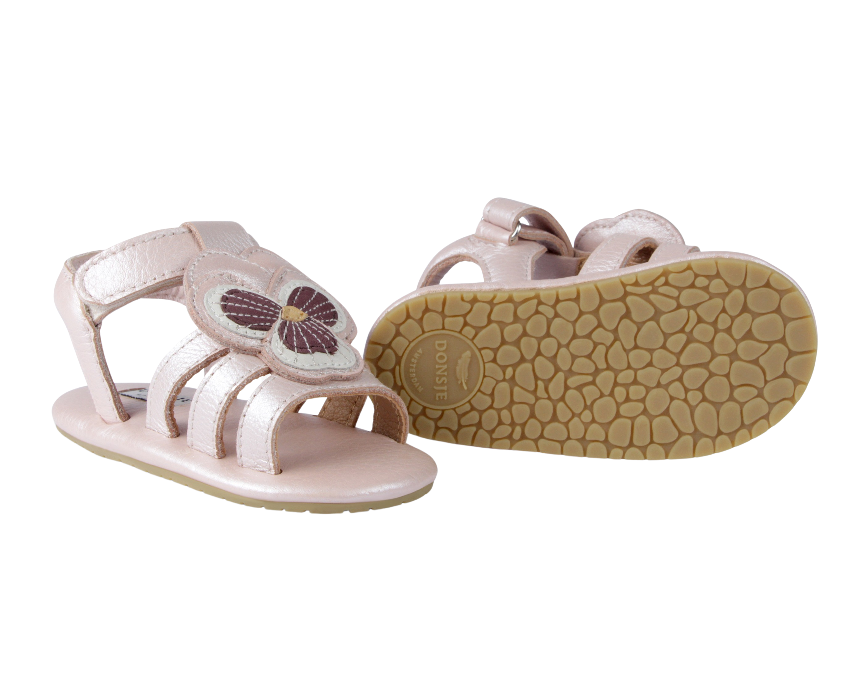 Tuti Fields Sandals | Violette | Rose Metallic Leather