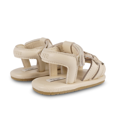 Tuti Fields Sandals | Water Lily | Cream Leather