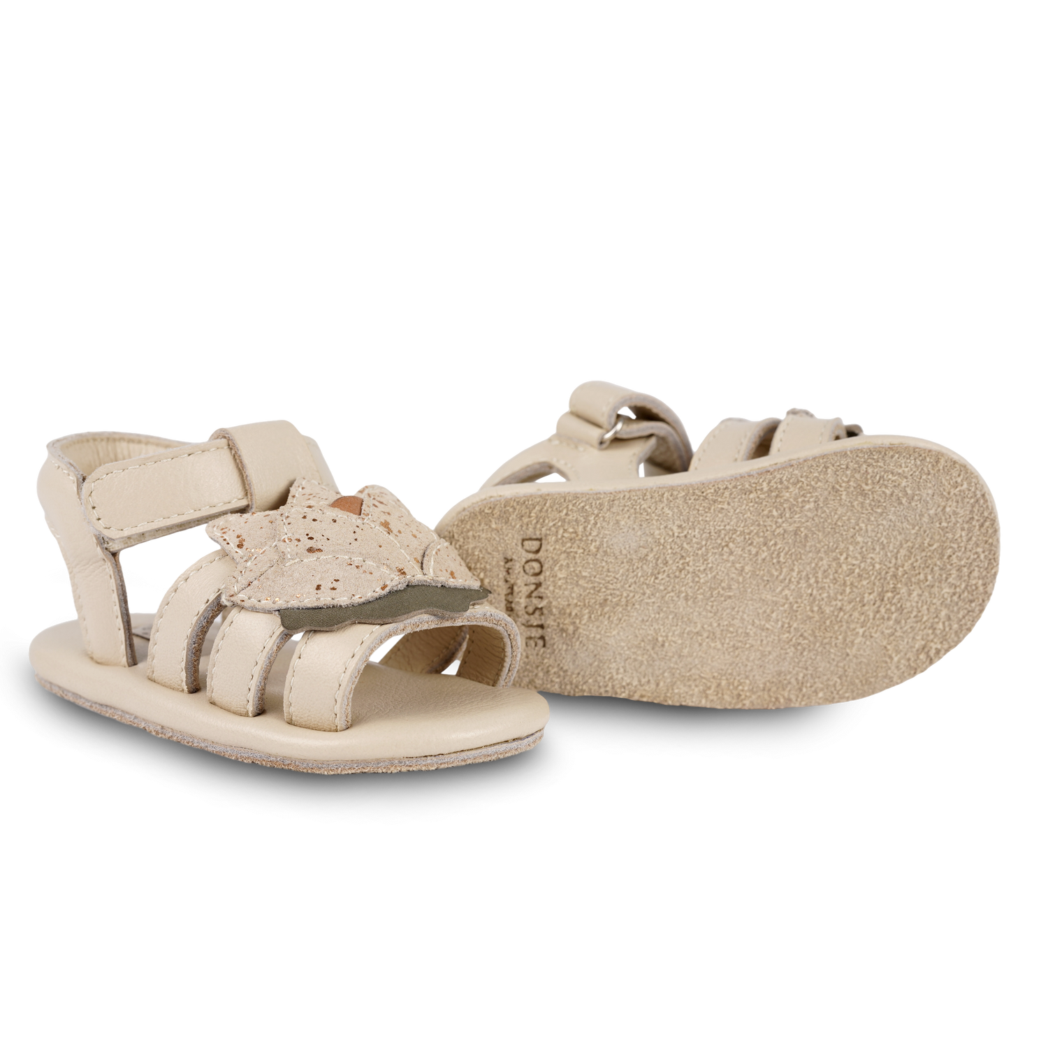 Tuti Fields Sandals | Water Lily | Cream Leather