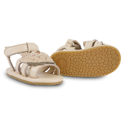 Tuti Fields Sandals | Water Lily | Cream Leather