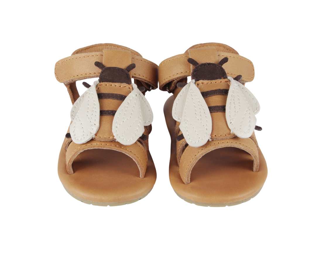 Tuti Sky Sandals | Bee | Camel Classic Leather