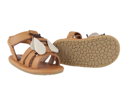 Tuti Sky Sandals | Bee | Camel Classic Leather