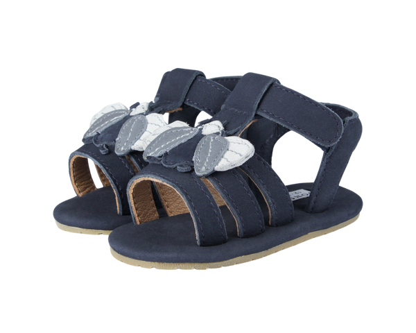 Tuti Sky Sandals | Scarab | Navy Nubuck