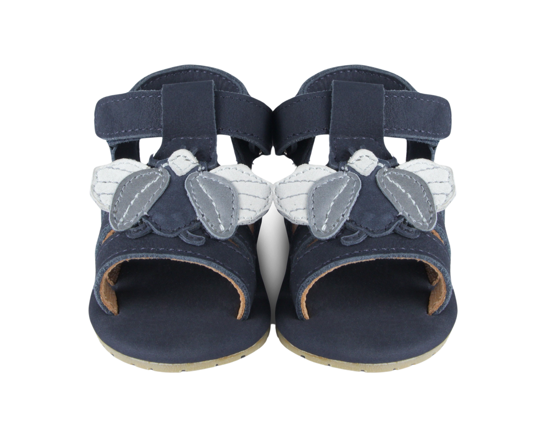 Tuti Sky Sandals | Scarab | Navy Nubuck