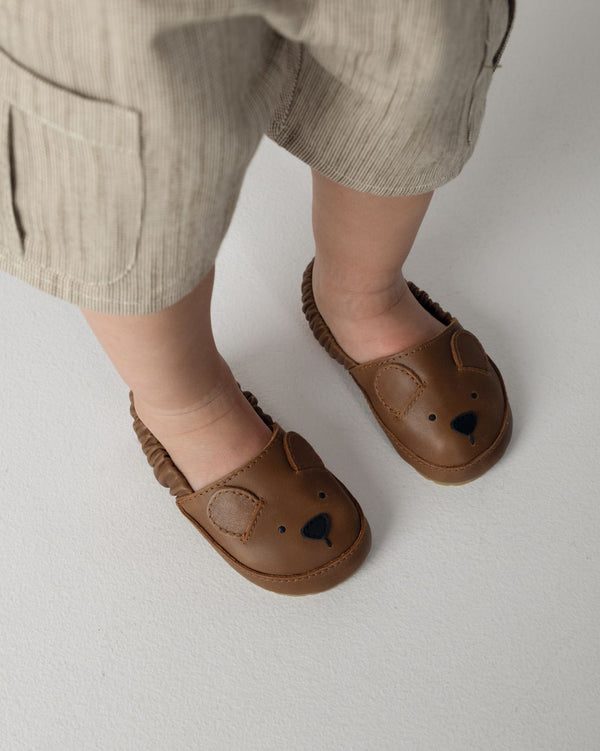 Vallie Sandals | Bear | Cognac Classic Leather