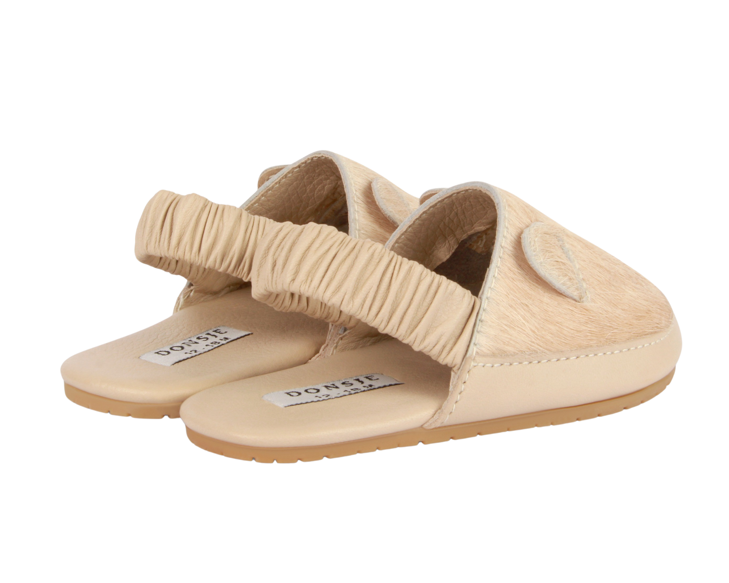 Beige Cow Flip Flops (A) Beige Cow Flip Flops (A)