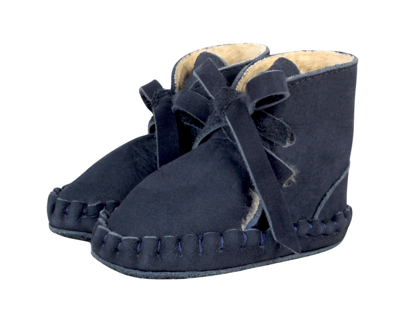 Pina Classic Booties | Navy Nubuck