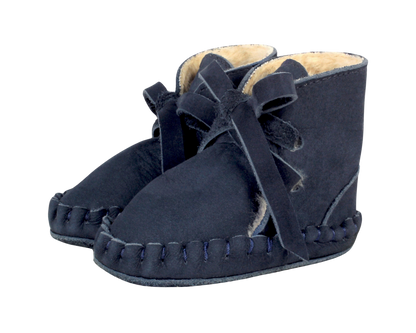 Pina Classic Booties | Navy Nubuck