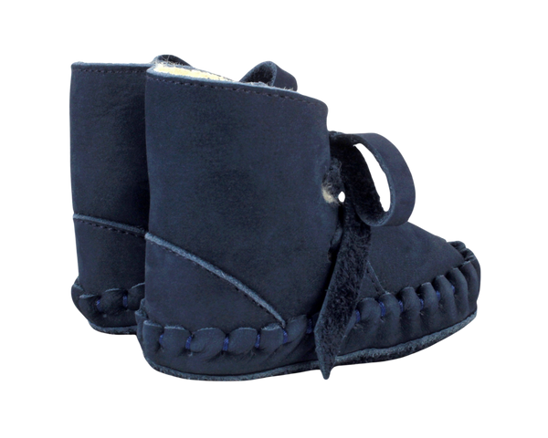Pina Classic Booties | Navy Nubuck