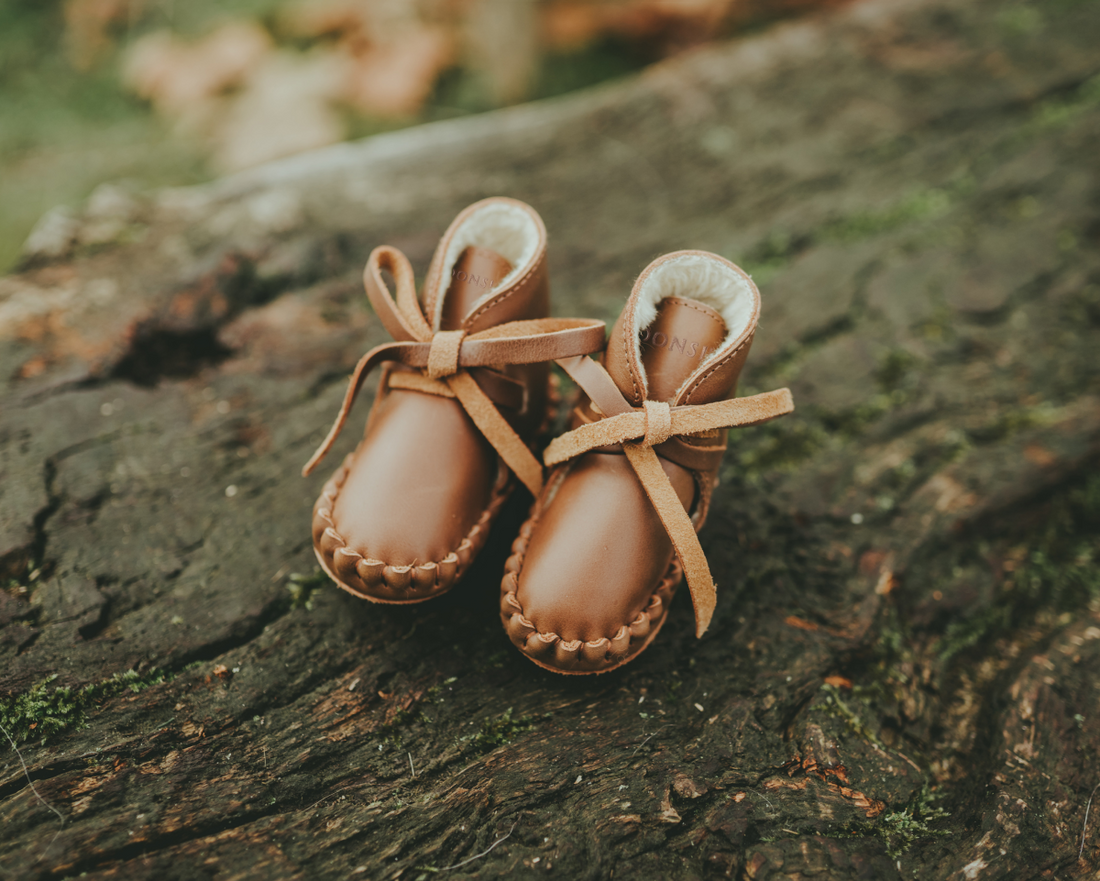 Pina Classic Booties | Cognac Classic Leather