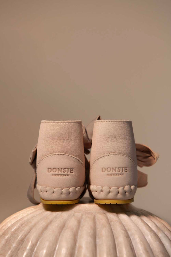 Pina Organza Booties | Powder Nubuck