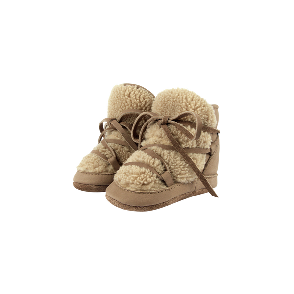 Cassi Booties | Truffle Nubuck