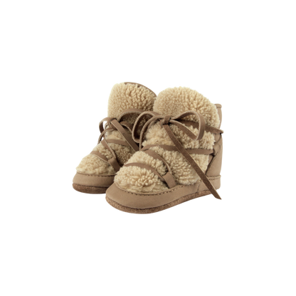 Cassi Booties | Truffle Nubuck