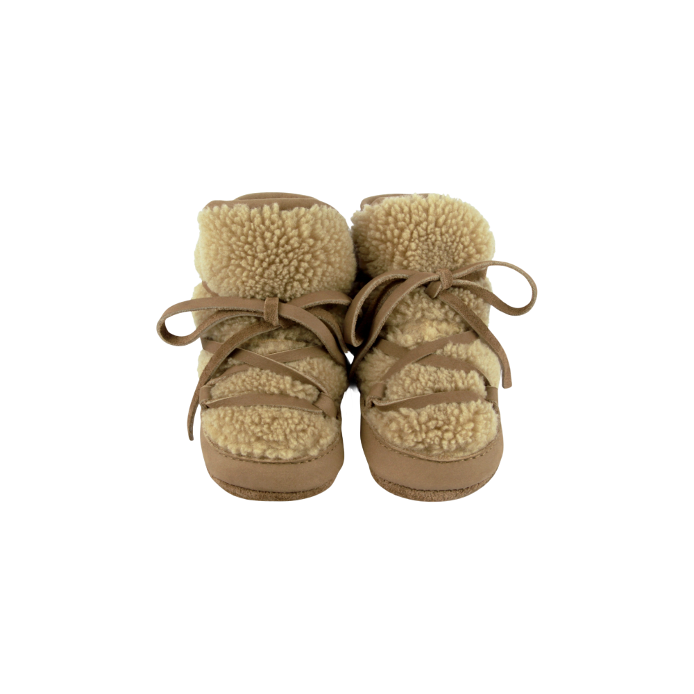 Cassi Booties | Truffle Nubuck