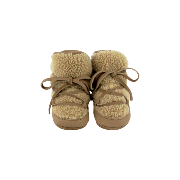 Cassi Booties | Truffle Nubuck