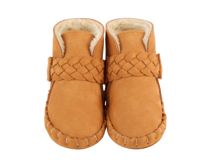 Mace Booties | Caramel Nubuck