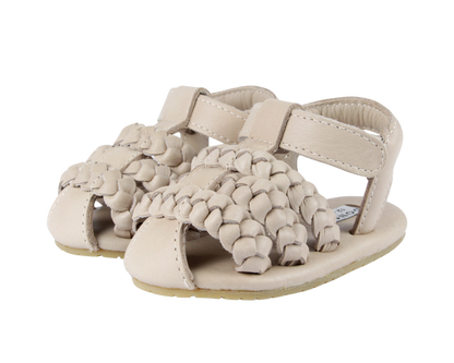 Pam Sandals | Ivory Classic Leather