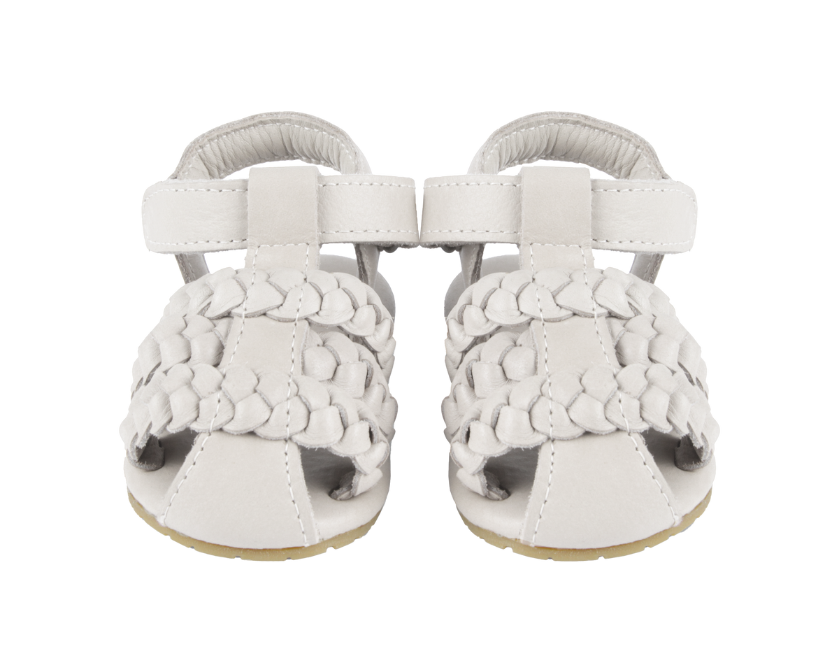 Pam Sandals | Off White Leather