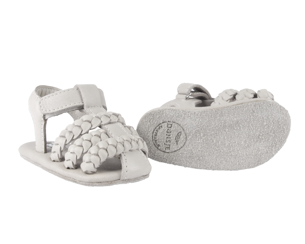 Pam Sandals | Off White Leather