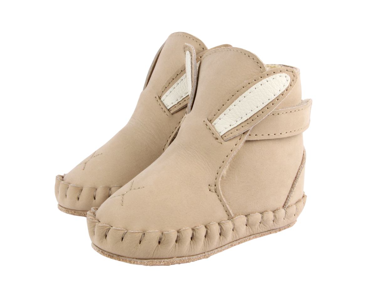 Kapi Classic Booties | Bunny | Taupe Nubuck