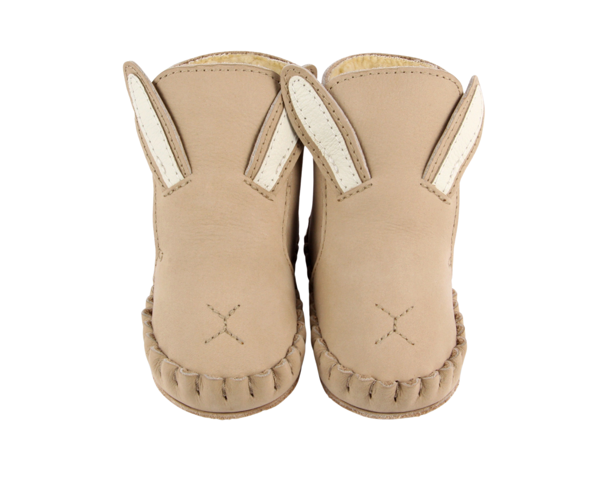 Kapi Classic Booties | Bunny | Taupe Nubuck