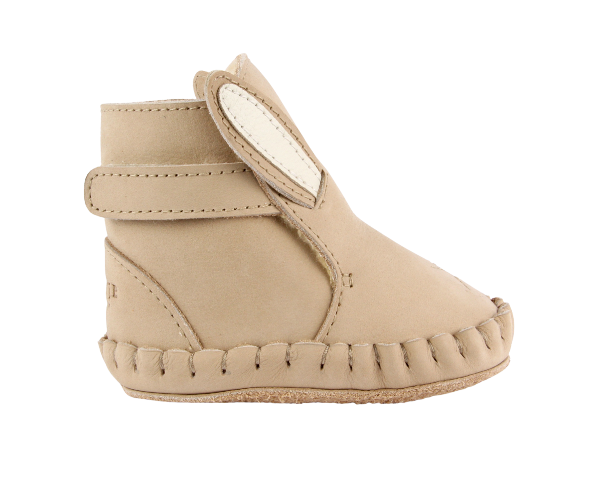 Kapi Classic Booties | Bunny | Taupe Nubuck