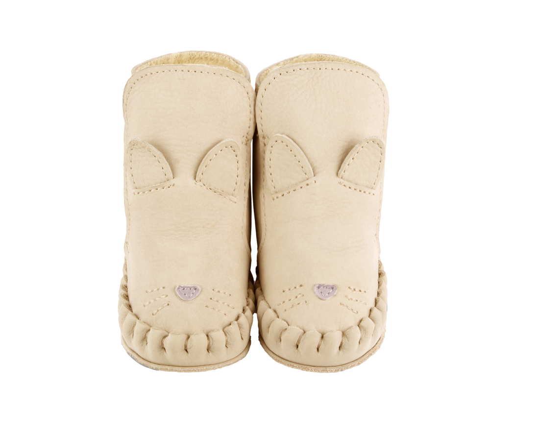 Kapi Special Booties | Kitten | Cream Leather