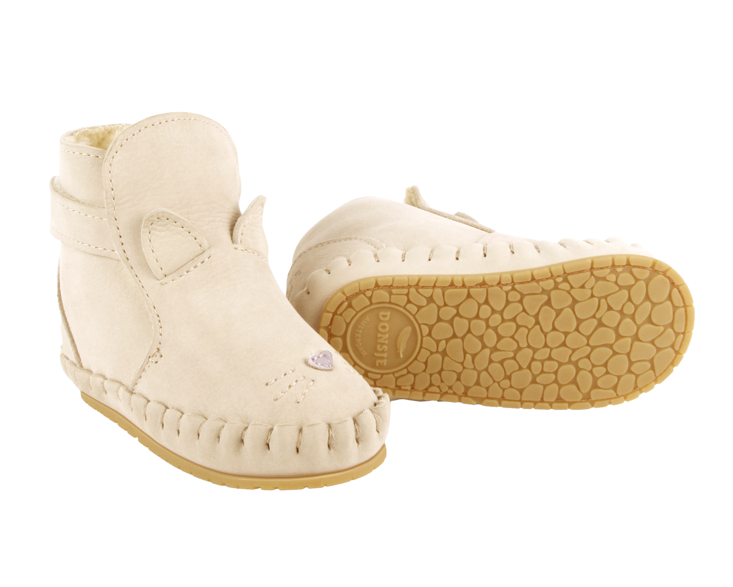 Kapi Special Booties | Kitten | Cream Leather