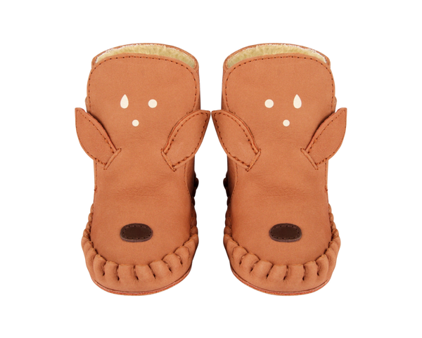 Kapi Classic Booties | Deer | Walnut Nubuck