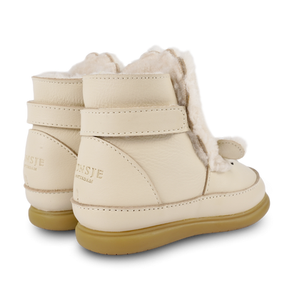 Dubu Exclusive Shoes | Lammy | Cream Leather