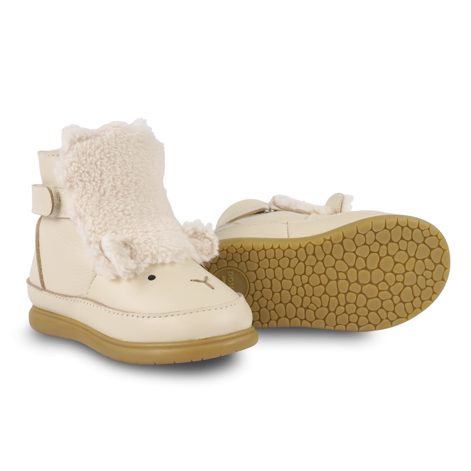 Dubu Exclusive Shoes | Lammy | Cream Leather