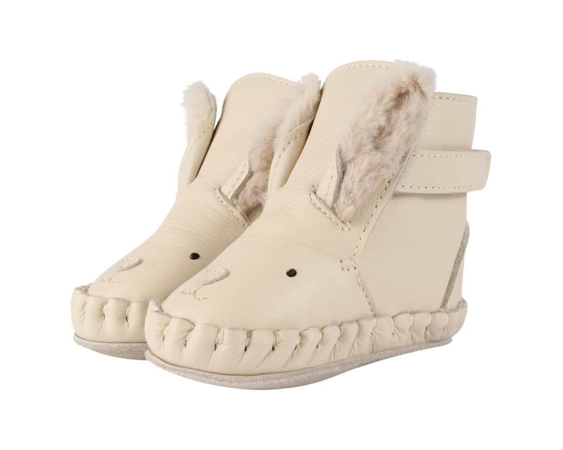 Kapi Exclusive | Snow Bunny | Cream Leather