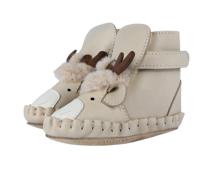 Kapi Exclusive Booties | Reindeer | Ivory Classic Leather