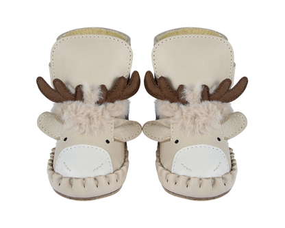 Kapi Exclusive Booties | Reindeer | Ivory Classic Leather