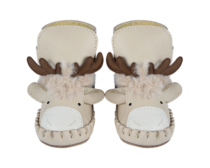 Kapi Exclusive Booties | Reindeer | Ivory Classic Leather