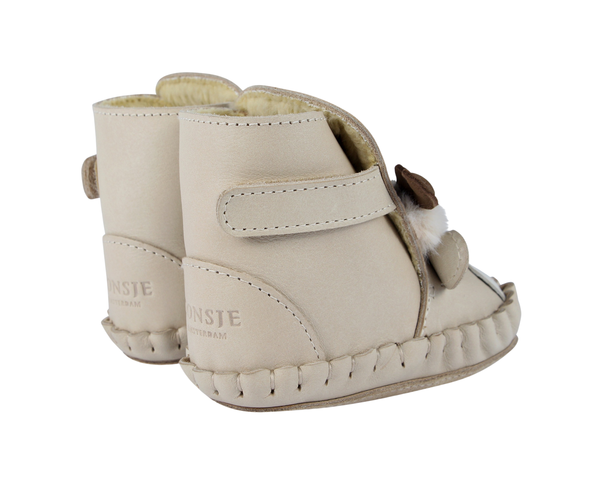 Kapi Exclusive Booties | Reindeer | Ivory Classic Leather