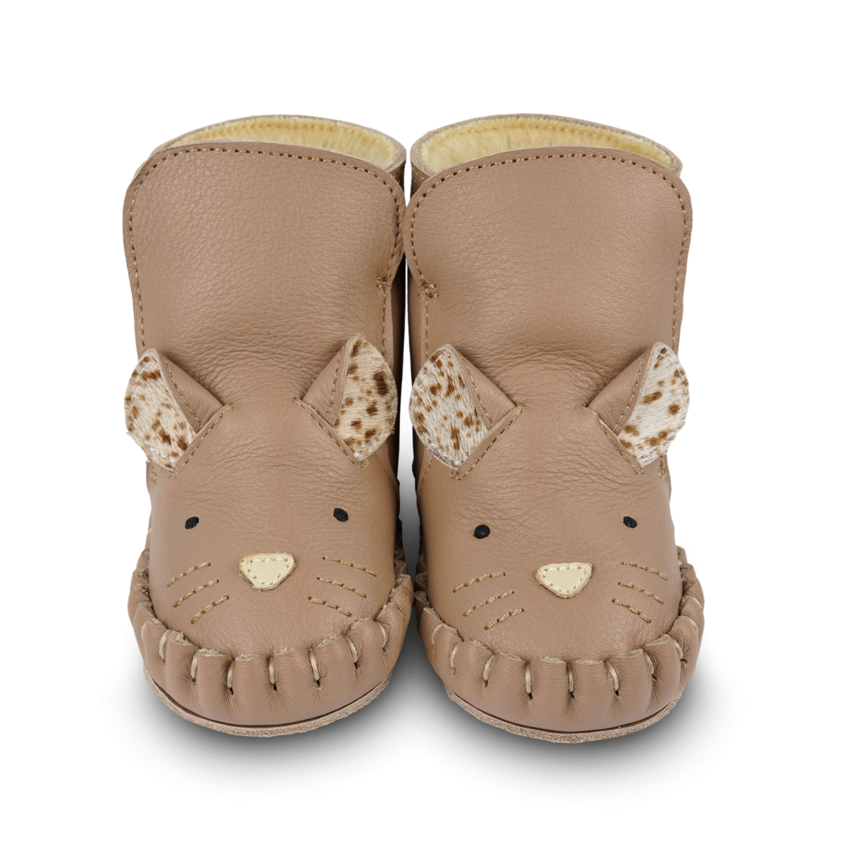 Kapi Exclusive Booties | Mouse | Praline Leather