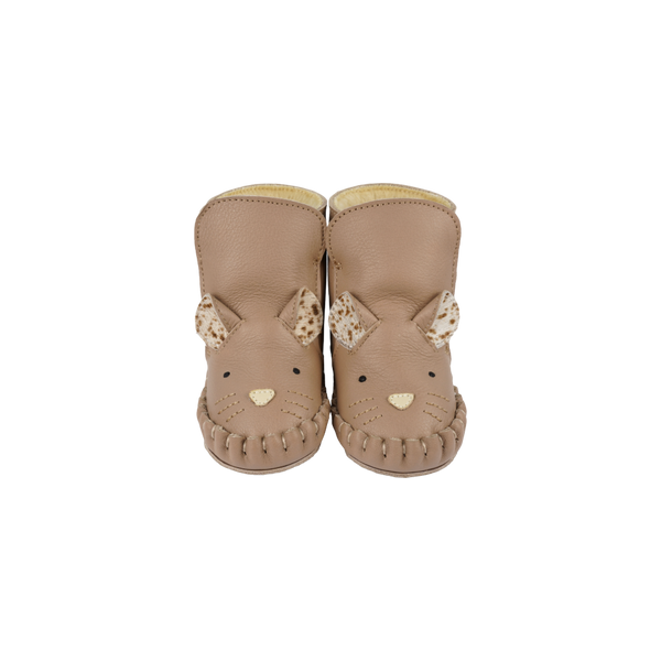 Kapi Exclusive Booties | Mouse | Praline Leather