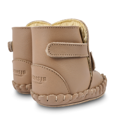 Kapi Exclusive Booties | Mouse | Praline Leather