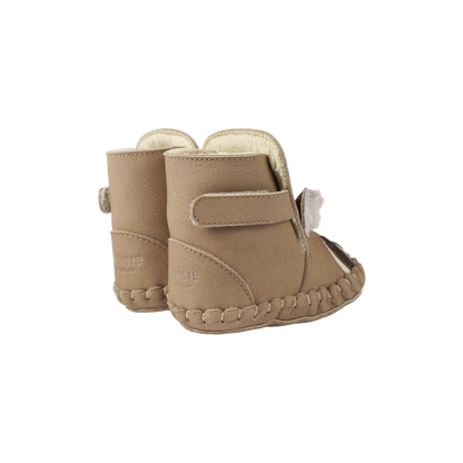 Kapi Exclusive Booties | Raccoon | Truffle Nubuck