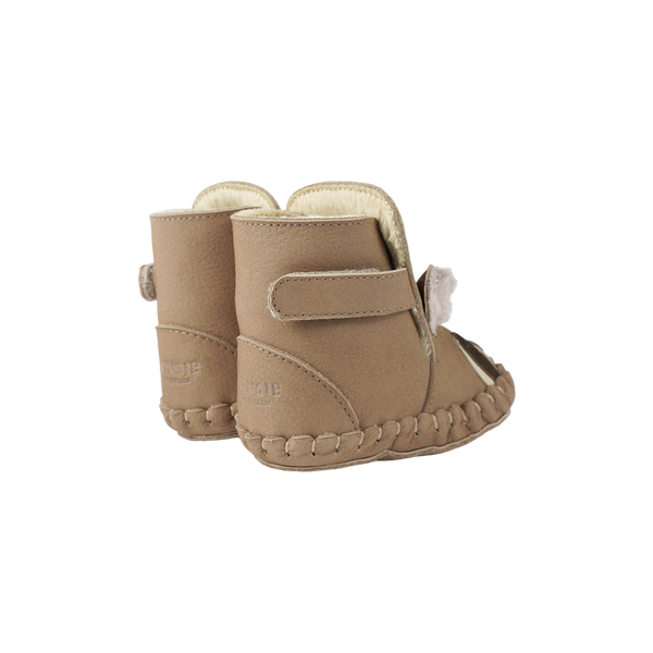 Kapi Exclusive Booties | Raccoon | Truffle Nubuck