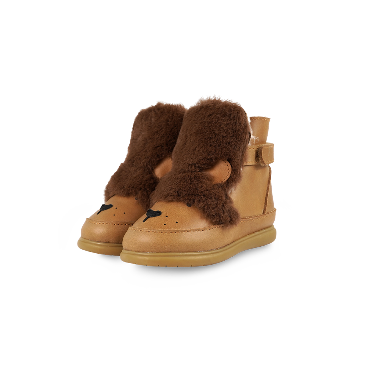 Kapi Exclusive Booties | Leo | Camel Classic Leather