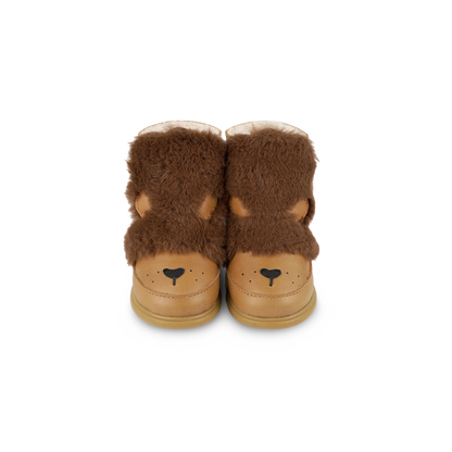 Kapi Exclusive Booties | Leo | Camel Classic Leather