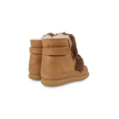 Kapi Exclusive Booties | Leo | Camel Classic Leather