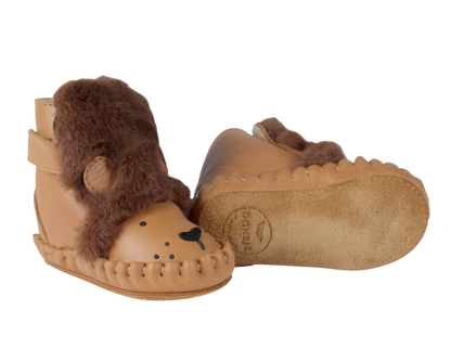 Kapi Exclusive Booties | Leo | Camel Classic Leather