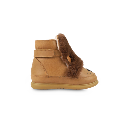 Kapi Exclusive Booties | Leo | Camel Classic Leather