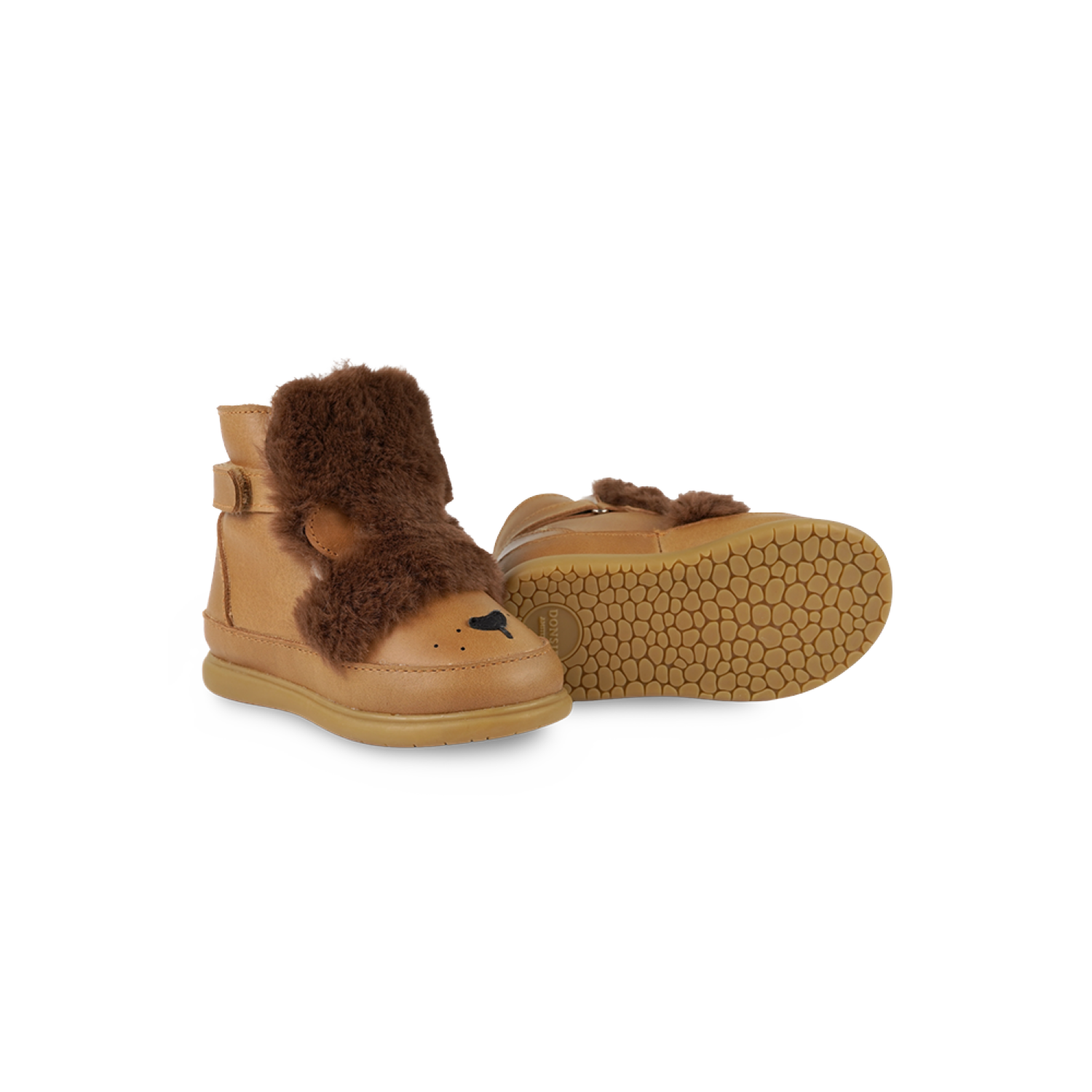 Kapi Exclusive Booties | Leo | Camel Classic Leather