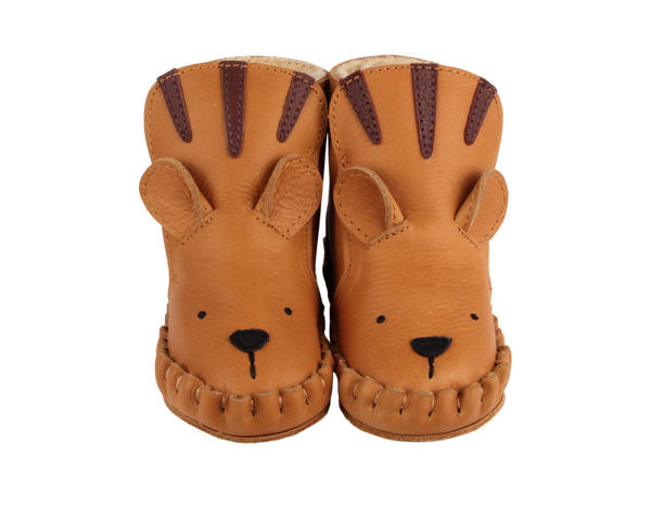 Kapi Classic Booties | Tiger | Camel Classic Leather