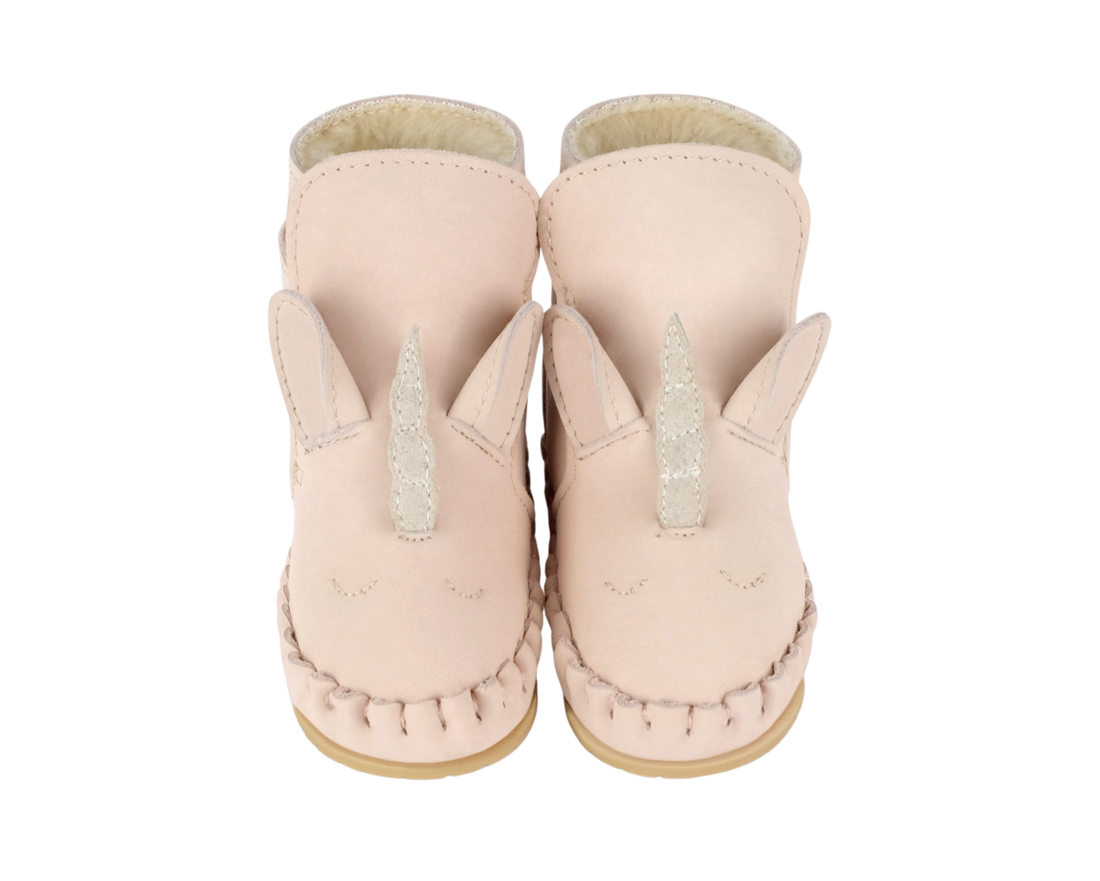 Kapi Special Booties | Unicorn | Light Rose Leather